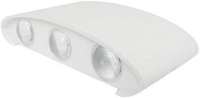 هيكل عام متوازن ثريا إضاءة LED داخلية من Dioche بجهد AC85-265V للإضاءة العلوية والسفلية – تصميم أنيق من الألومنيوم للمنزل والممر والسلالم والشرفة – بعمر افتراضي 50,000 ساعة (لون أبيض دافئ #-6) - Image 1