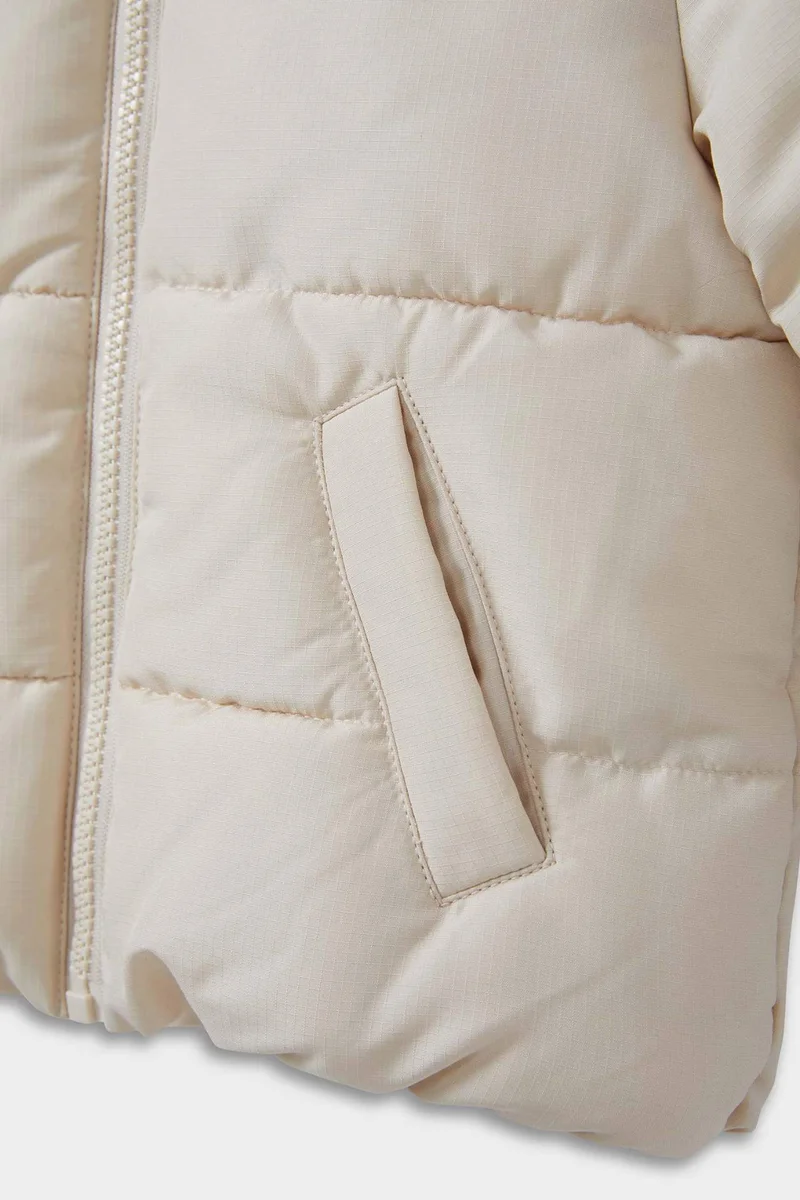 Defacto Baby Boy Hooded Waterproof Puffer Jacket