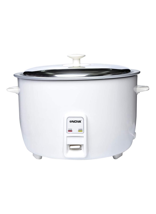 نوفا جهاز طهي الأرز بتصميم حلة 6 L NRC977-6 أبيض - Image 1