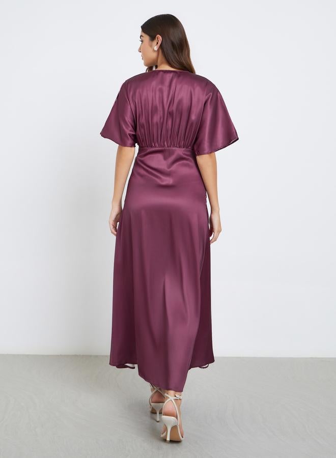 ستايلي فستان طويل بطبعة زهور - Image 5