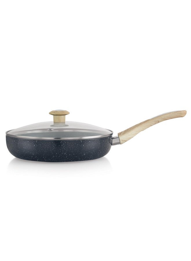 COOKWELL Non Stick Frying Pan (German Microcrystal Technology) (26 CM, Steel Gray) - Image 1