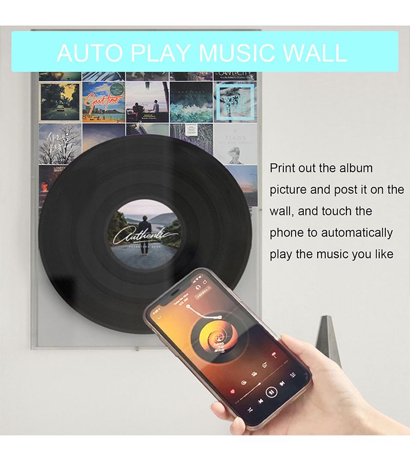 ملصقات NFC Ntag215 قابلة لإعادة الكتابة 25 قطعة سعة ذاكرة 504 بايت لجميع الهواتف NFC - Image 4