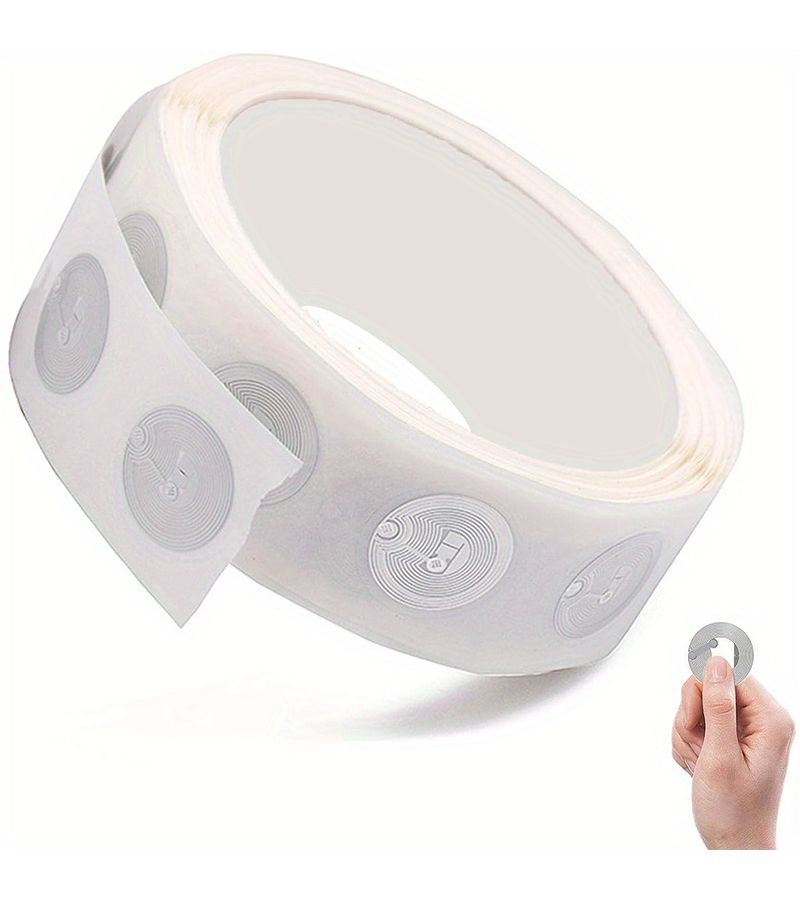 ملصقات NFC Ntag215 قابلة لإعادة الكتابة 25 قطعة سعة ذاكرة 504 بايت لجميع الهواتف NFC - Image 1