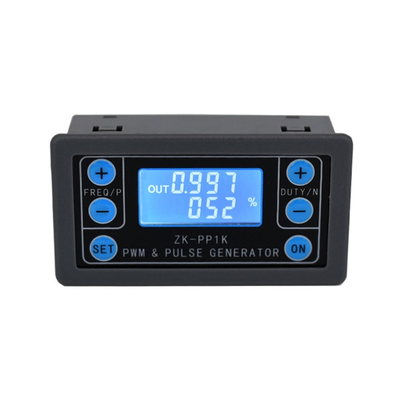 مولد إشارات PWM LCD ثنائي الوضع - مولد موجات مربعة قابل لتعديل تردد النبض PWM ونسبة الدورة، 0 هرتز-150 كيلو هرتز - Image 1