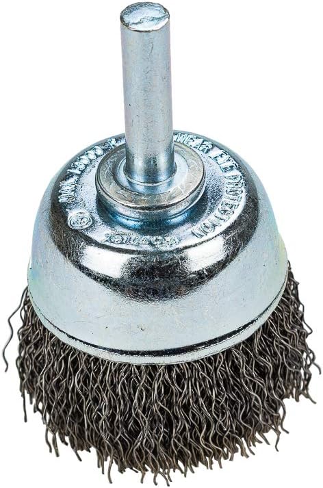 Forney 60004 Cup Brush Coarse Crimped Wire with 14Inch Shank 112Inch - Image 3