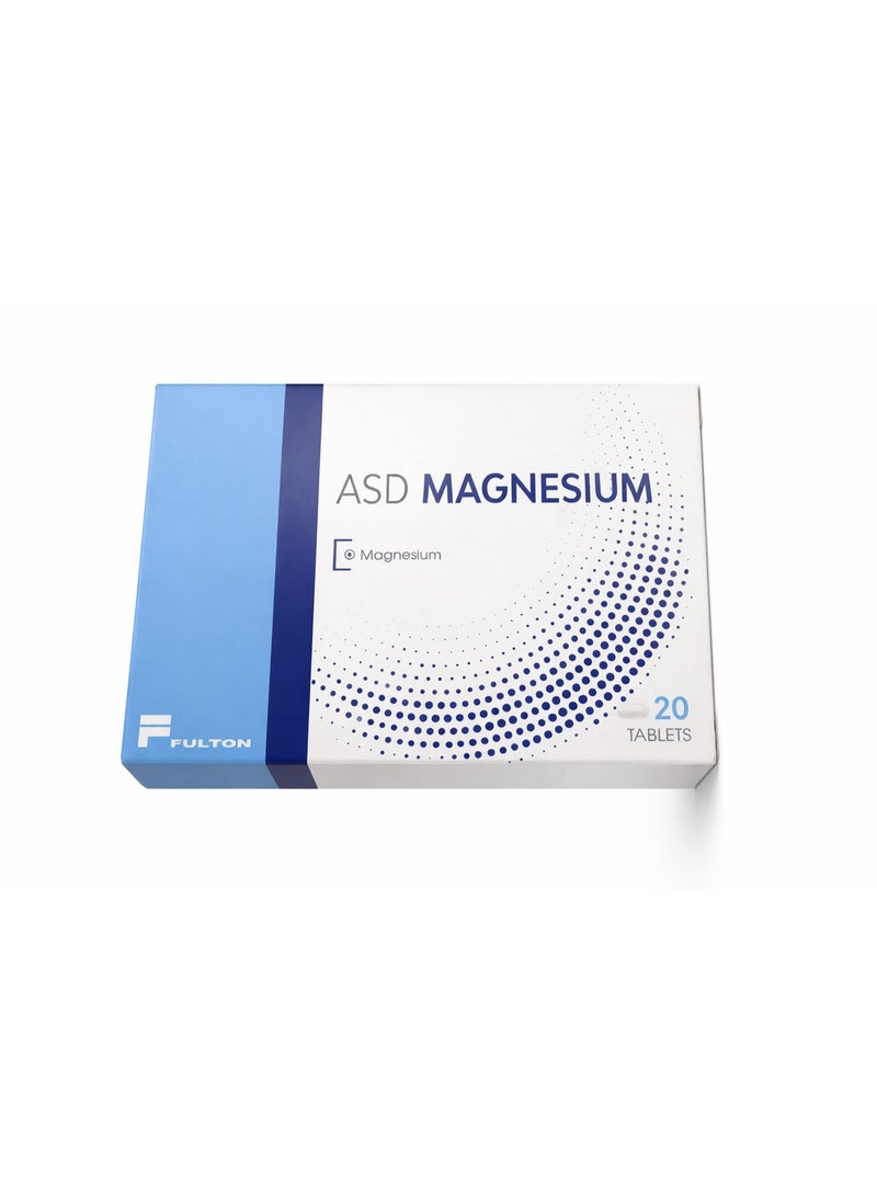 ASD magnesium tab 20 tablets