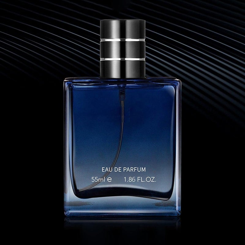 klarako Fresh Male Fragrance, Men Eau De Toilette Spray - Perfume For Women Men Long Lasting Pheromone Fragrance Perfume Fresh Roll-on Eau de Toilette 55ml - Image 2