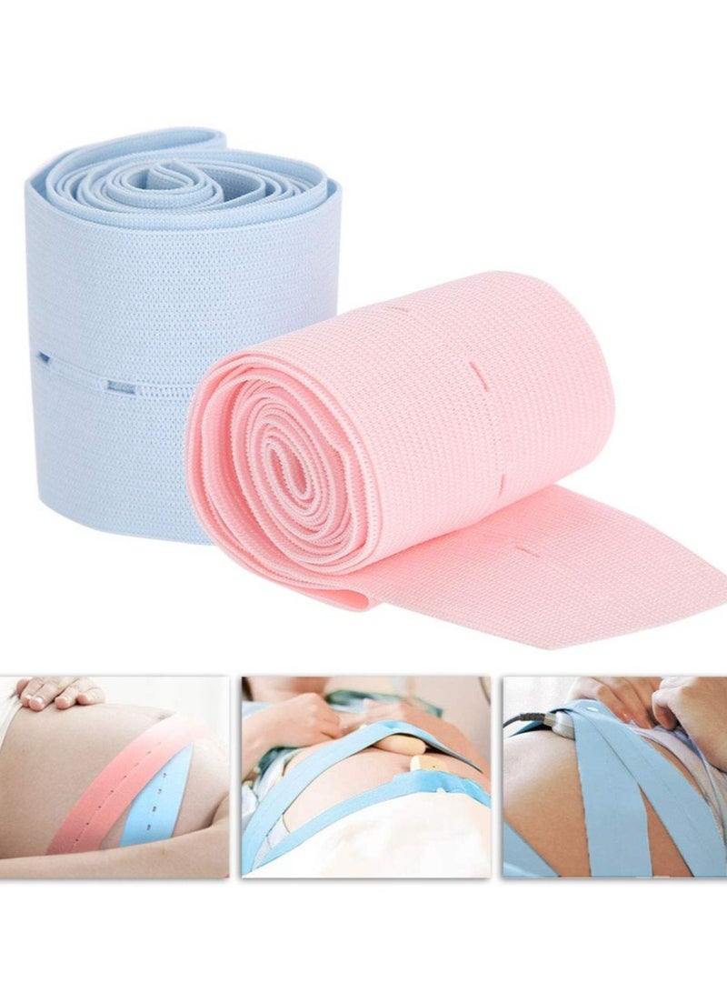 General 2pcs Fetal Monitoring Belt,Fetal Monitoring Bandage, Monitoring Bandage Belt ,Heart Monitor Tool  - Image 2
