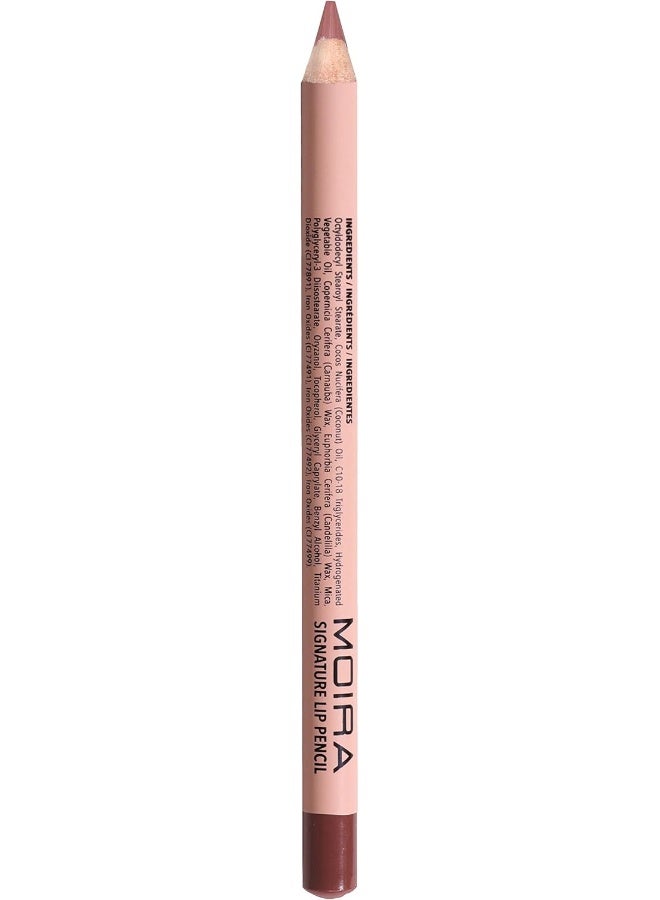 moira Signature Lip Pencil (004, Honey Rose) - Image 3