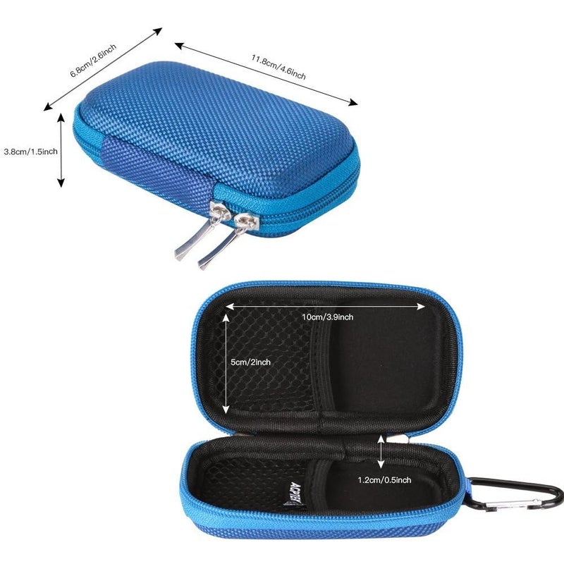 AGPTEK MP3 Player Case for 1.8inch MP3 Player, for DODOSOUL/for ZOOAOXO/for Hotechs./for Majority/for Conrain/for Xidehuy/for AiMoonsa/for Xidehuy/for Dyzeryk/for JOLIKE, with Metal Carabiner Clip - Image 2