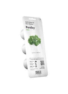 CLICK AND GROW GMO and Pesticide-Free Edible Parsley Plant Pods for Smart Garden Green 8.5 x 5.5 x 20.5 cm SGR13X3  - Image 1