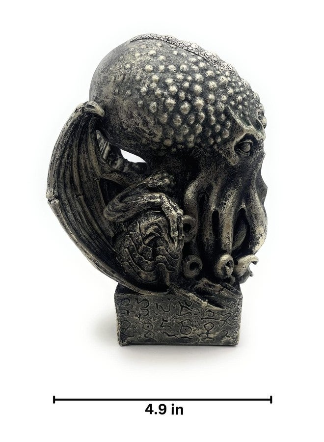 RUSTIX Cthulhu Statue – Nautical Lovecraftian Decor, Eldritch Horror Figurine, Octopus Sculpture, High Priest Kraken Mythos for Gothic and Steampunk Décor Collectors - Image 3