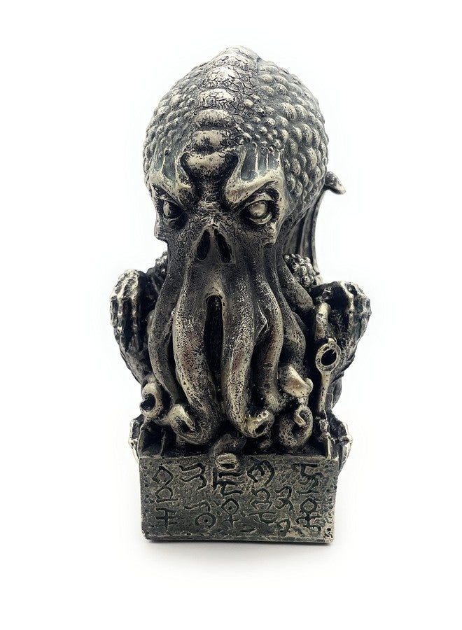 RUSTIX Cthulhu Statue – Nautical Lovecraftian Decor, Eldritch Horror Figurine, Octopus Sculpture, High Priest Kraken Mythos for Gothic and Steampunk Décor Collectors - Image 1