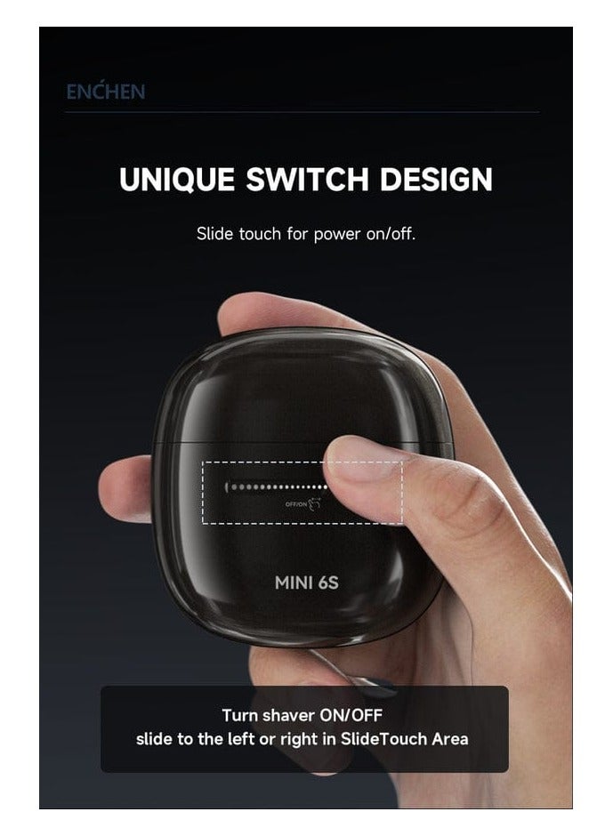 ENCHEN ENCHEN MINI 6S Electric Shaver with 2D Flex Heads & Slide Touch Control  - Image 2