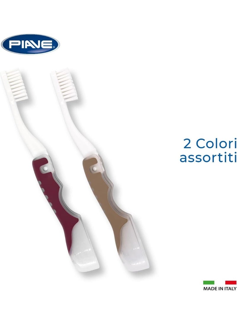Piave White & Dunn Travel Kit Toothbrush + Toothpaste 25ml - Image 5