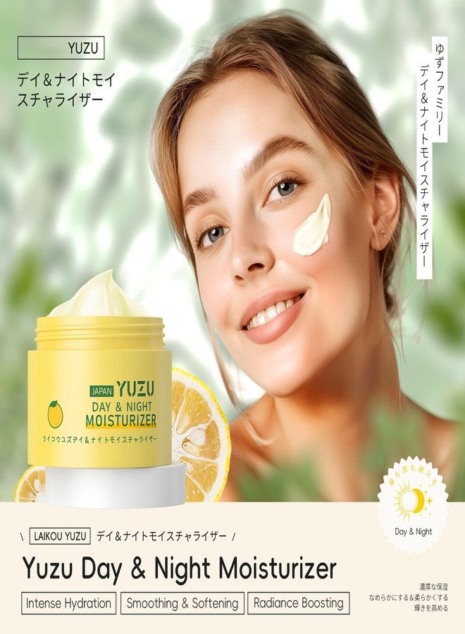 Easilydays Yuzu Facial Moisturizer, Intense Hydration, Radiance Boosting Aging Skin, Deeply Moisturizes Enhance Skin, Even Skin Tone, Body and Face Moisturizer with Vitamin C for Day & Night Use - Image 2
