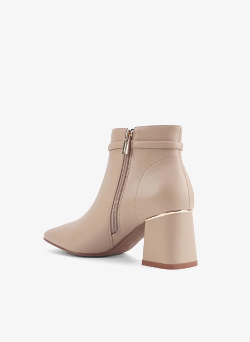 NINE WEST  BILLINA Ankle Block Heel Boots for Women | Best Price UAE