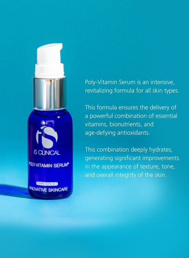 iS CLINICAL سيروم متعدد الفيتامينات؛ سيروم مرطب يحتوي على النياسيناميد، حمض الهيالورونيك، وسيروم الريتينول للوجه - Image 4