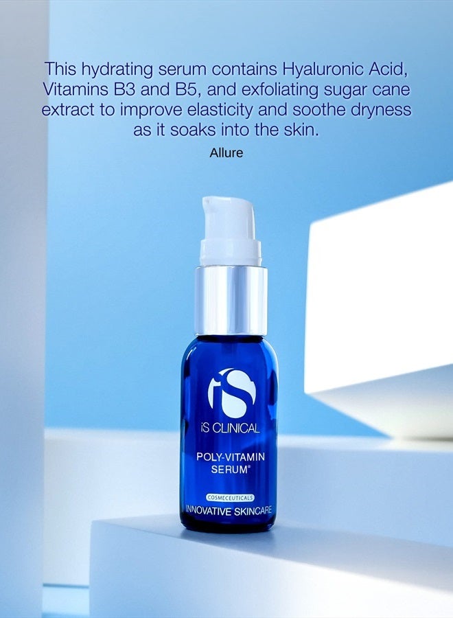iS CLINICAL سيروم متعدد الفيتامينات؛ سيروم مرطب يحتوي على النياسيناميد، حمض الهيالورونيك، وسيروم الريتينول للوجه - Image 5