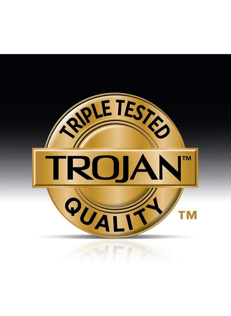 TROJAN Fire & Ice Dual Action Condoms 3 Count - Image 4