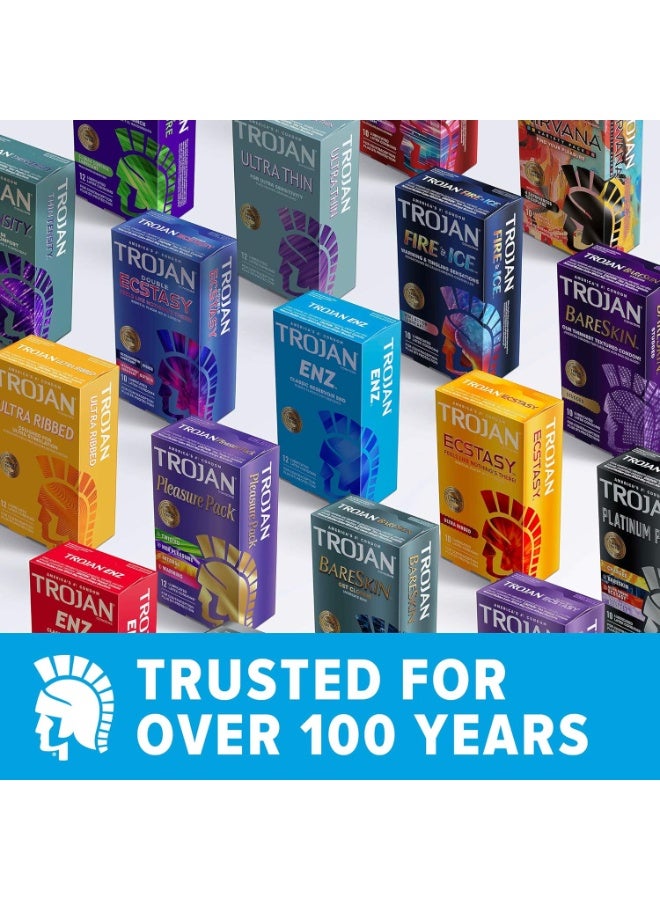 TROJAN Fire & Ice Dual Action Condoms 3 Count - Image 5