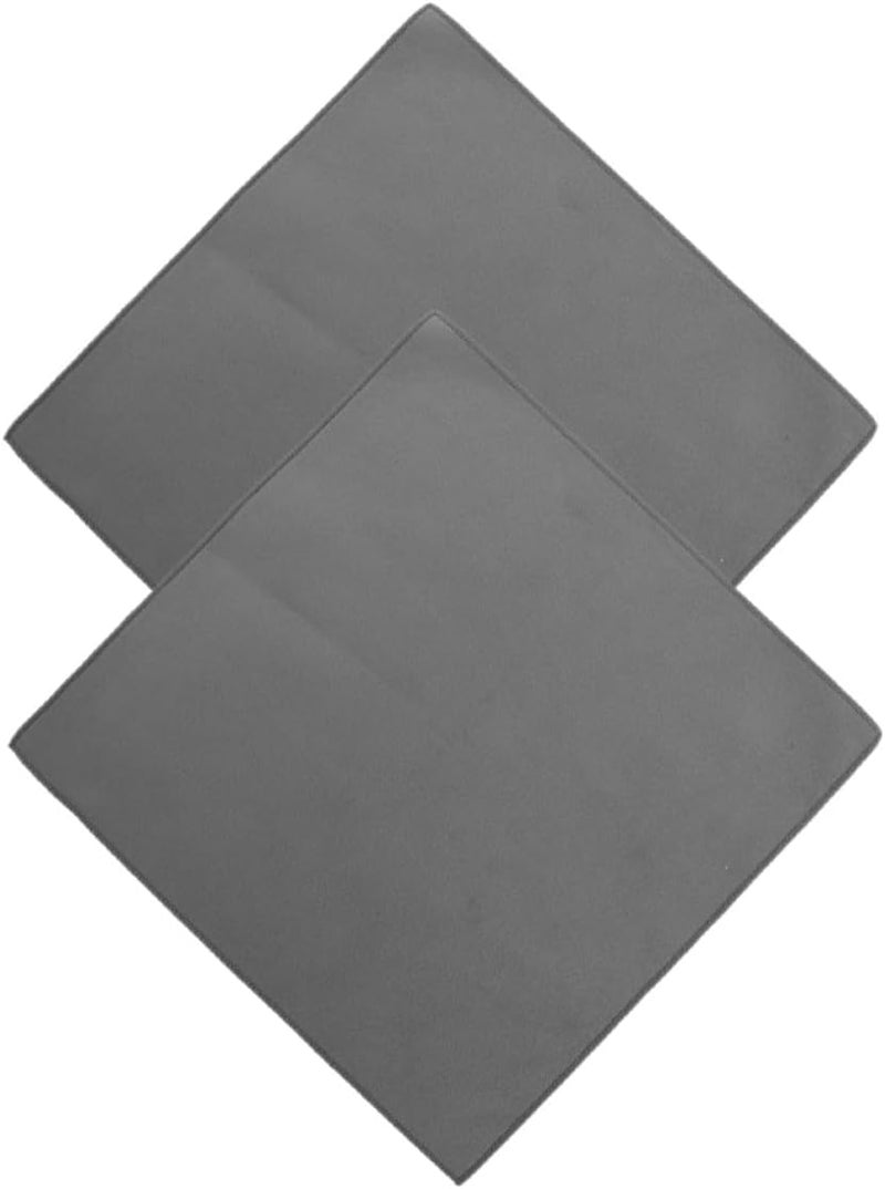 مناشف غارنيك السميكة من الألياف الدقيقة لغسيل وتجفيف السيارات، قطعتان مقاس 30×30 سم، فائقة الامتصاص، مزدوجة الوجهين من القطيفة، لتنظيف وتجفيف المركبات - Image 1