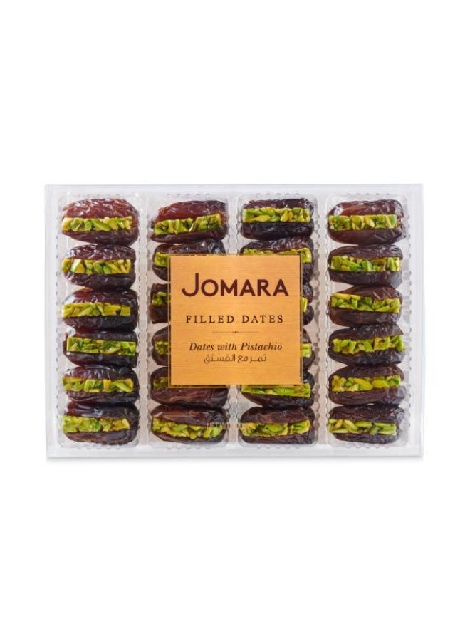 Jomara Dates with Pistachio, 400g, Saudi Arabia - Image 1