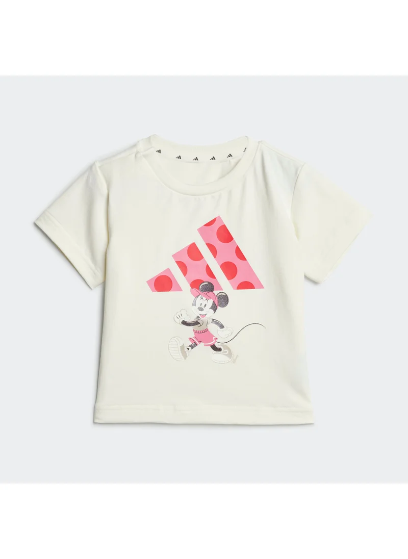 اديداس Infant Disney Minnie Mouse T-Shirt Set