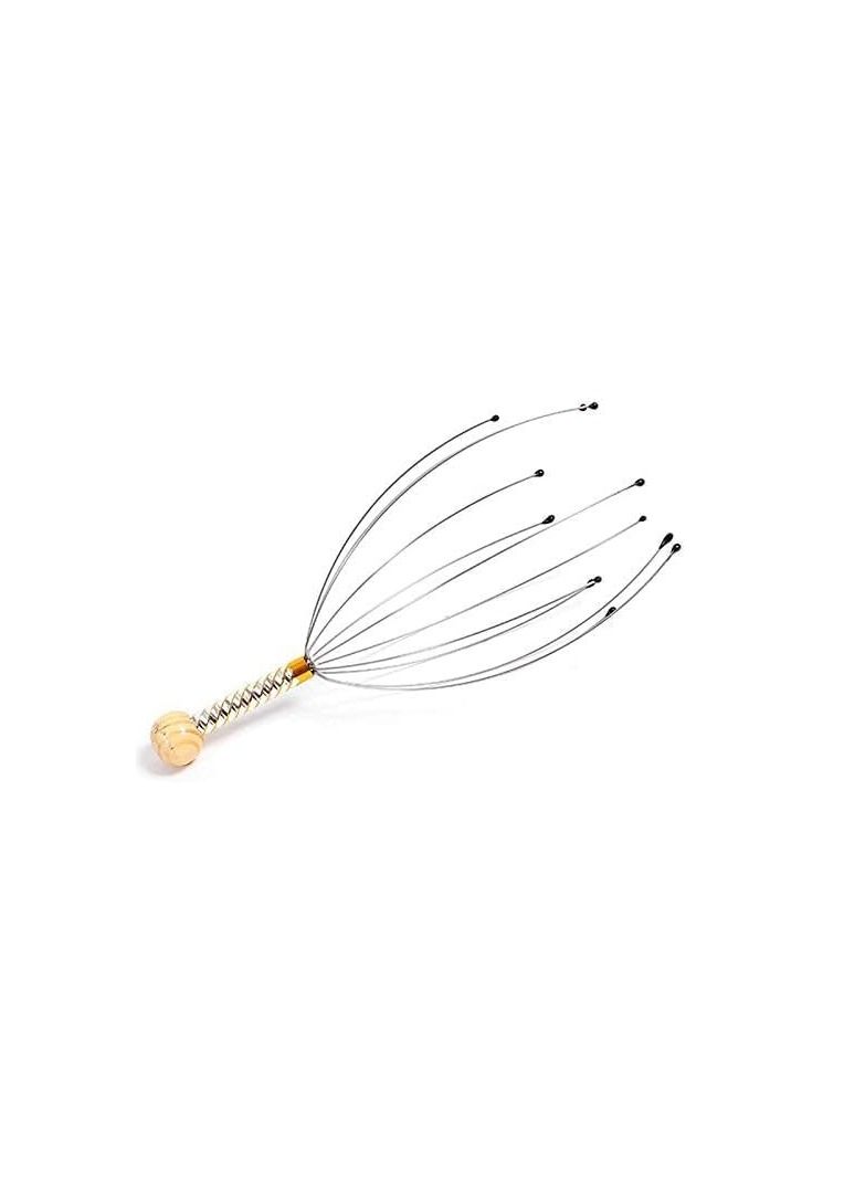 BLOOMING TIME Handheld Scalp and Neck Massager Relaxing Head and Neck Massage Scratcher for Soothing Comfort - Image 1