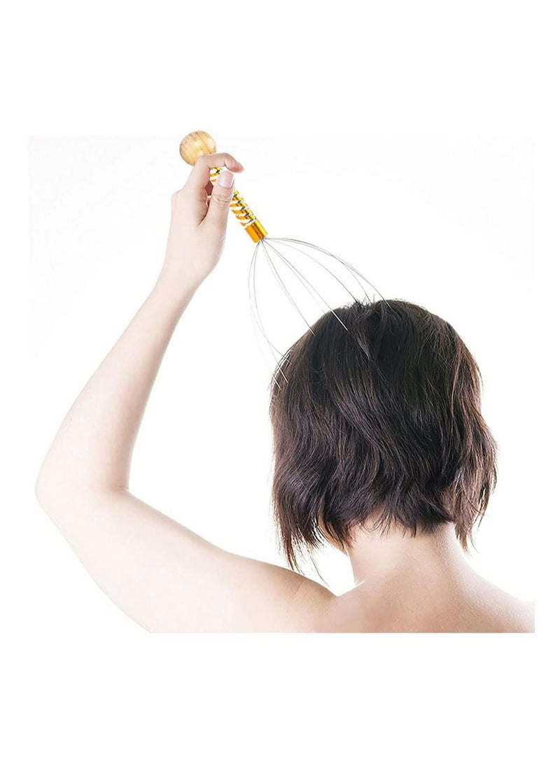 BLOOMING TIME Handheld Scalp and Neck Massager Relaxing Head and Neck Massage Scratcher for Soothing Comfort - Image 4