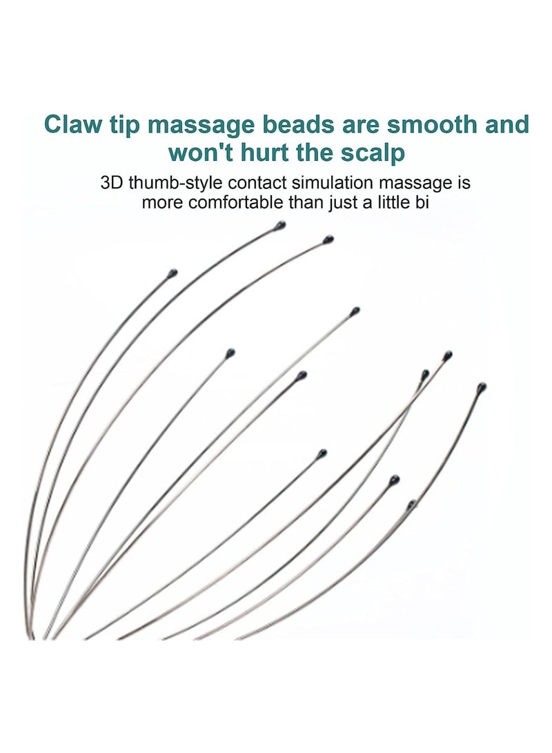 BLOOMING TIME Handheld Scalp and Neck Massager Relaxing Head and Neck Massage Scratcher for Soothing Comfort - Image 3