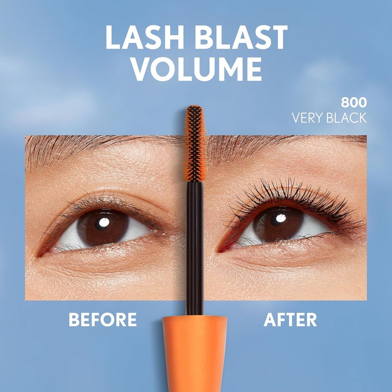 CoverGirl Lashblast Volume Mascara, Very Black 800, Pack of 2 - Image 4