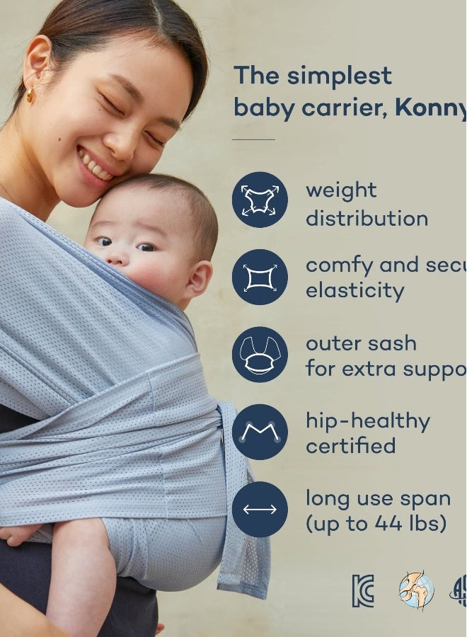 Baby Wrap Carrier for Newborn, Hassle-Free Moisture Wicking and Breathable Infant Sling,  for Newborn Babies to 44 lbs Toddlers (Pink, L) - Image 2
