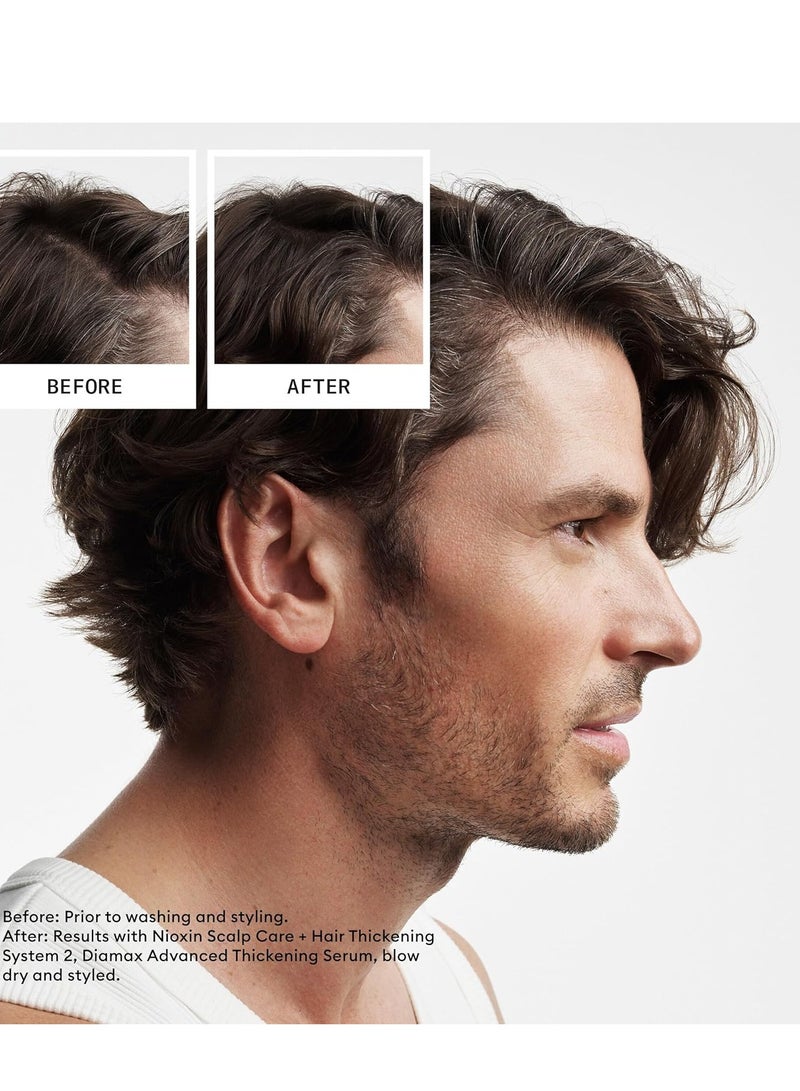 Nioxin Scalp + Hair Thickening System 2 Shampoo | For Natural or Untreated Hair with Progressed Thinning | With Niacinamide and Biotin | 16.9 Fl oz. - Image 2
