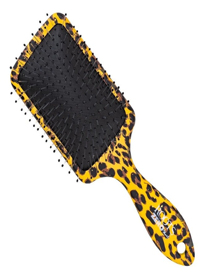 ROOTS Zero Tangle Paddle Hair Brush | Flexi Cushion Base | Soft yet Firm Bristles | Damage-Free Detangling on Sensitive/Wet/Dry Hair | For Men & Women | Length - 8.5 Inch, Model No - RZTM-AN - Image 1