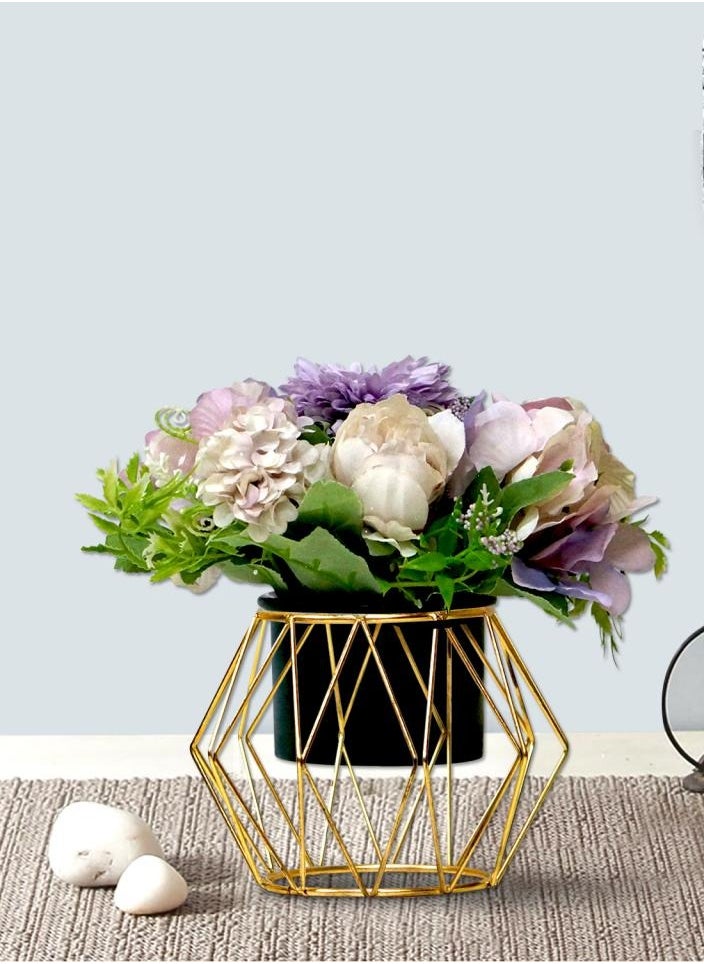 Alissa - Artificial Flowers With Flower Vase - Image 1