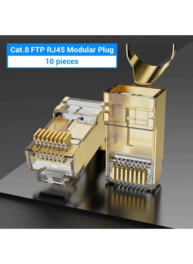 VENTION CAT 8 FTP RJ45 connectors Model # IDHR0-10 - Image 3