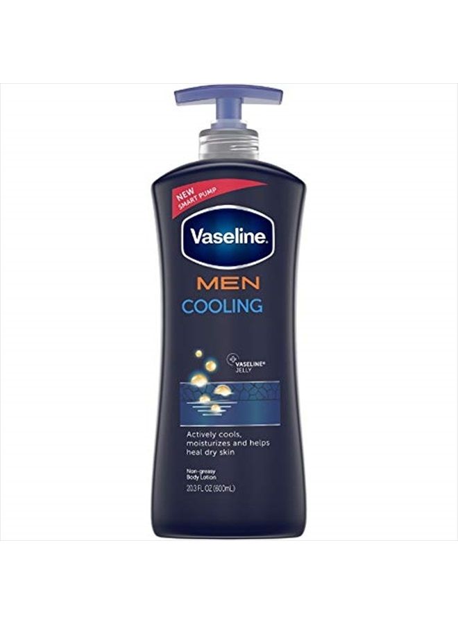 Vaseline لوشن الجسم للشفاء للرجال، مهدئ، 20.3 أونصة