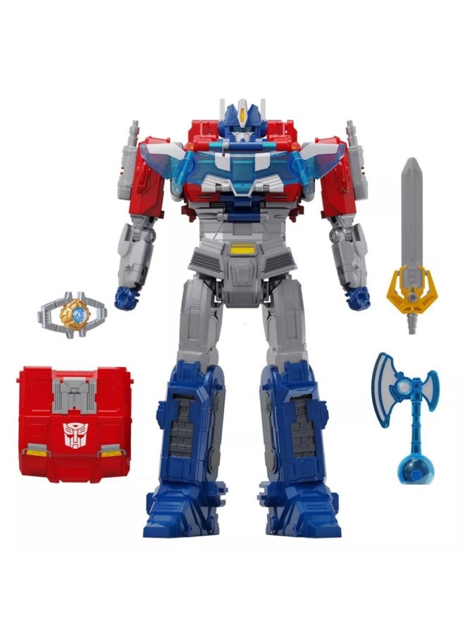 TRANSFORMERS Transformers One Movie Power Flip Optimus Prime Converting Action Figure (25 cm)  - Image 1