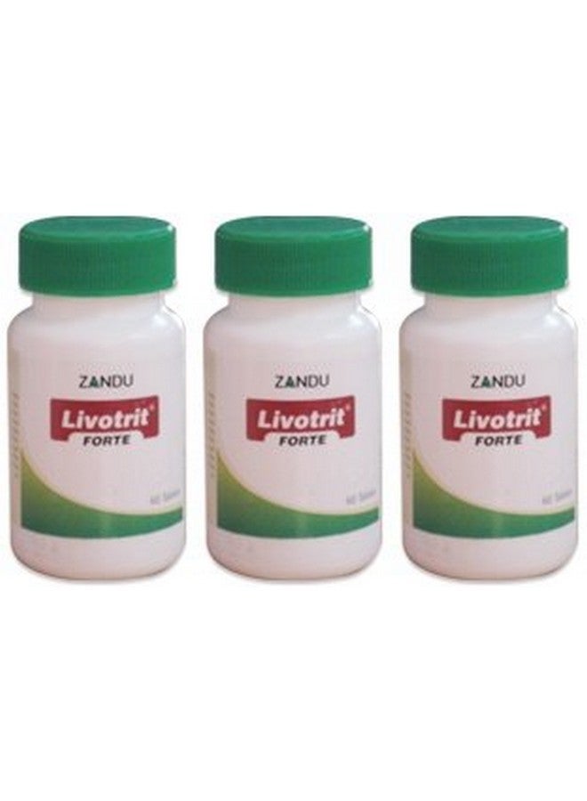 Zandu Livotrit forte 60 tablets pack of 3