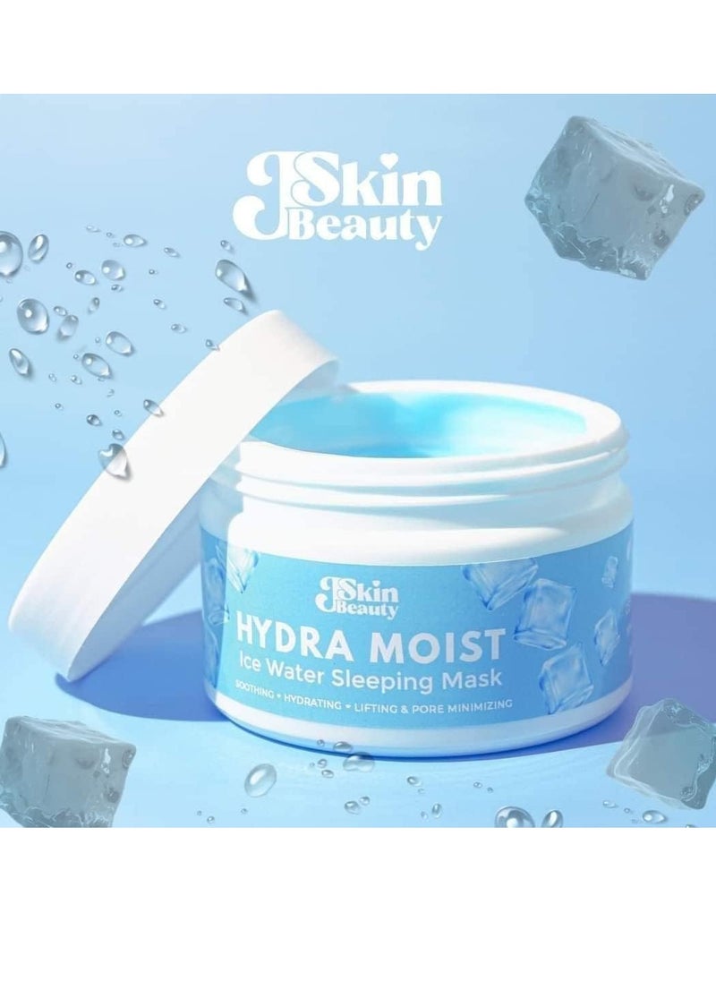 J Skin Beauty J Skin Beauty HYDRA MOIST Ice Water Sleeping Mask, 300g Fast absorbing.With cooling effect  - Image 3