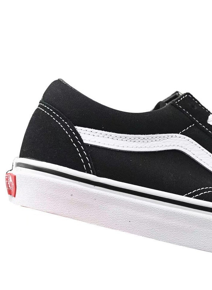 VANS أحذية رياضية كاجوال سوداء منخفضة الكعب كلاسيكية - Image 2