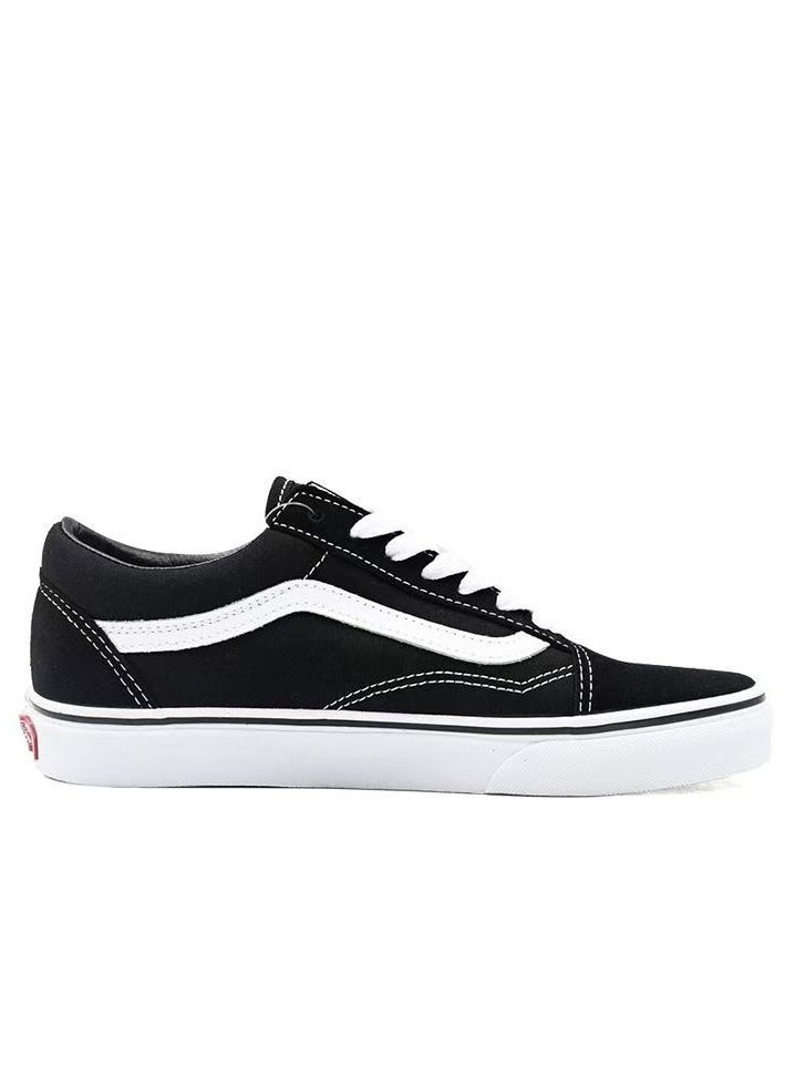 VANS أحذية رياضية كاجوال سوداء منخفضة الكعب كلاسيكية - Image 1