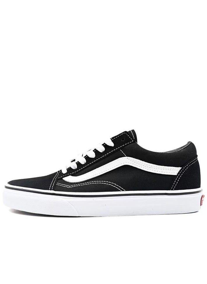 VANS أحذية رياضية كاجوال سوداء منخفضة الكعب كلاسيكية - Image 4