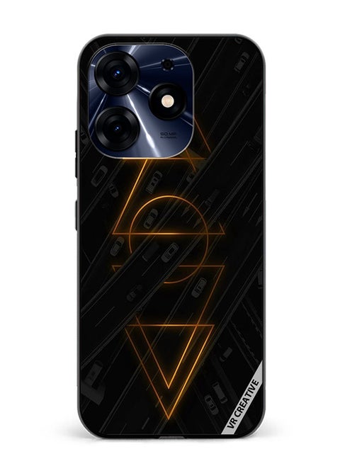 Protective Case Cover For Tecno Spark 10 Pro I Play Apex Design Multicolour