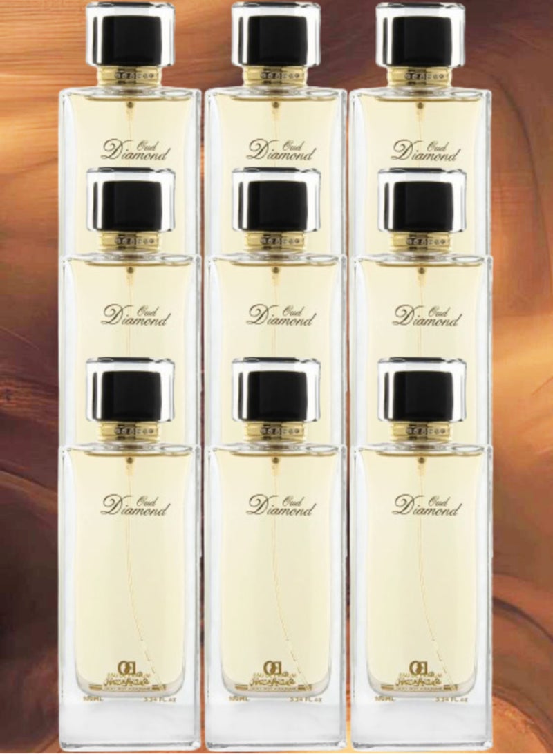 Banafa 9 Pieces Crater Perfume 40ml EDP - Image 1