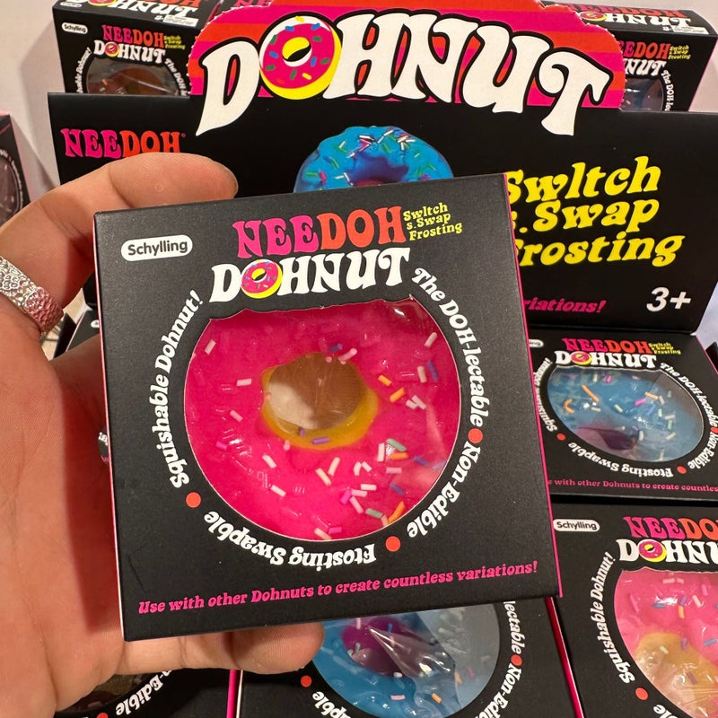 NeeDoh Dippin Donut Squishy Toy - TPR Stress Relief Fidget Toy - Image 3