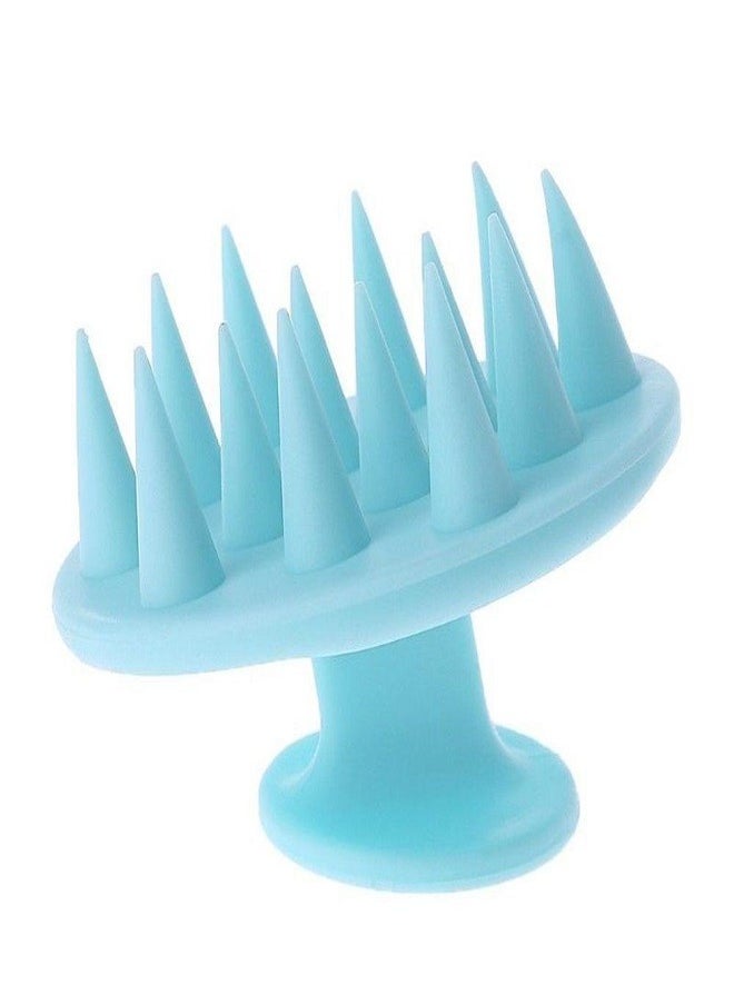 Generic - Silicone Hair Scrubber Shower Scalp Brush - Multicolor - Image 1