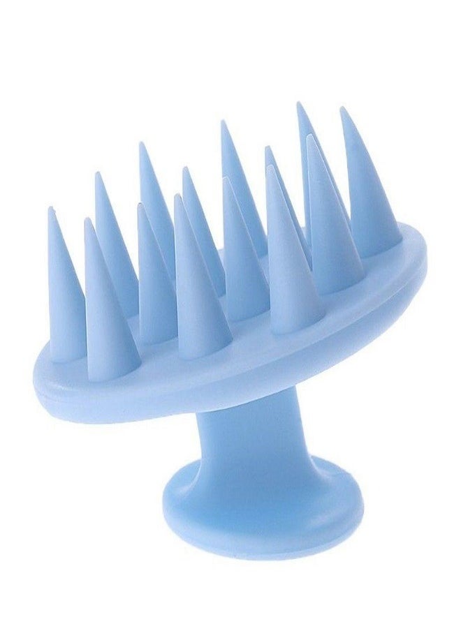 Generic - Silicone Hair Scrubber Shower Scalp Brush - Multicolor - Image 1