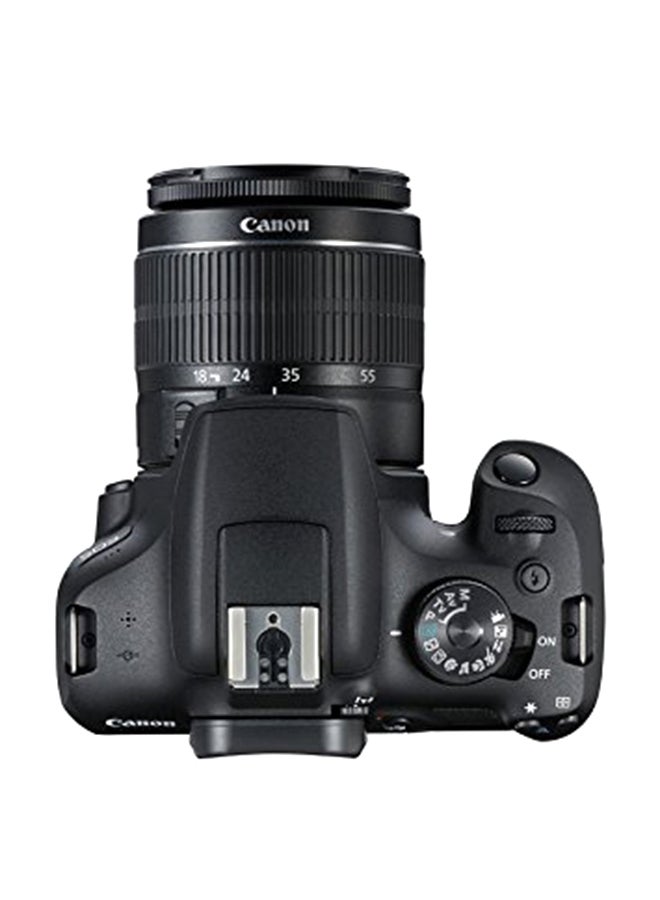 Canon EOS 2000D DSLR Camera With Lens Zoom EF-S 18-55mm 1:3.5-5.6 IS II 24.2MP, FULL HD LCD, Built-In Wi-Fi and NFC Black - Image 5